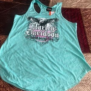 Ladies Harley Davidson racerback tank